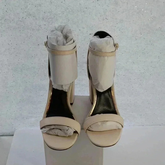 Qupid heeled ankle strap sandals - Picture 6 of 10